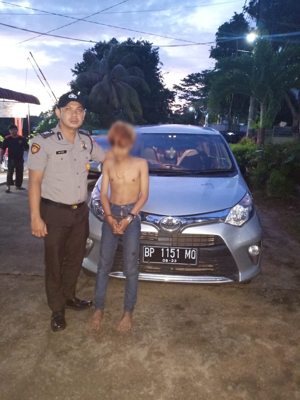 Pencuri Tabung Gas di Sakura Garden Dibekuk
