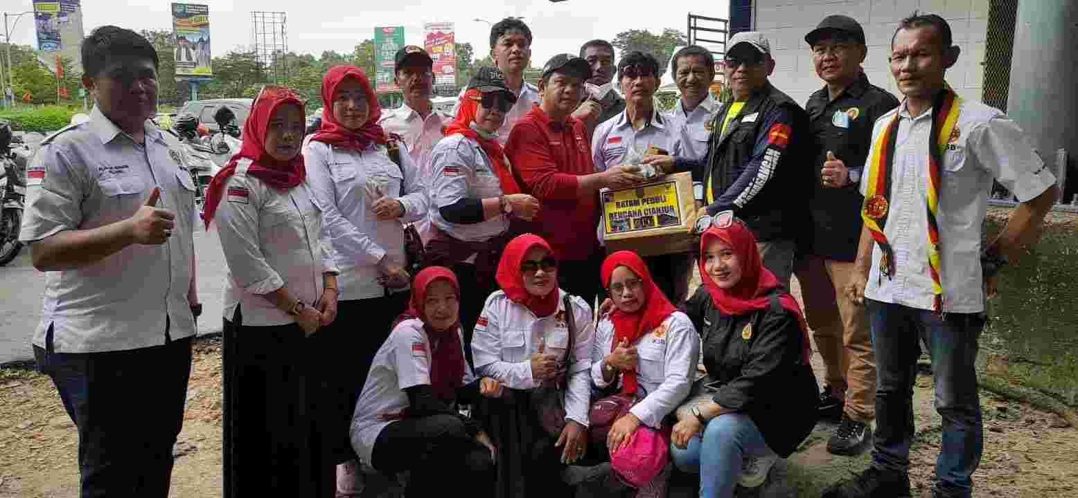 Aksi Gema Minang Batam Galang Dana untuk Korban Gempa Cianjur, Meski Hujan Gerimis Menyelingi