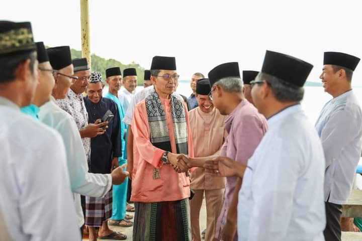 Safari Ramadan, Amsakar Berbaur Hangat dengan Masyarakat Pulau Air Raja Galang