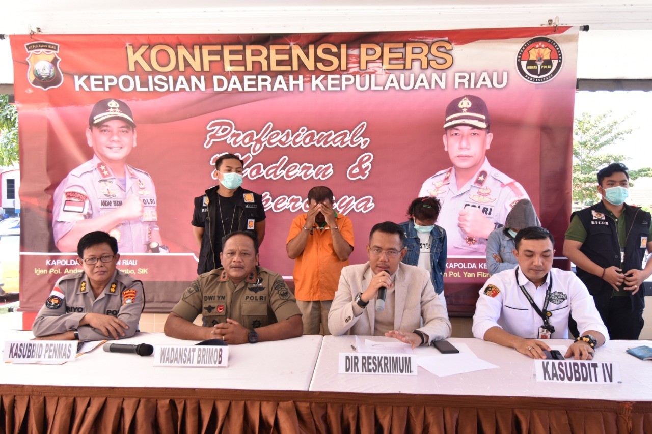 Polda Kepri Amankan Aktor Penampung Migran Ilegal
