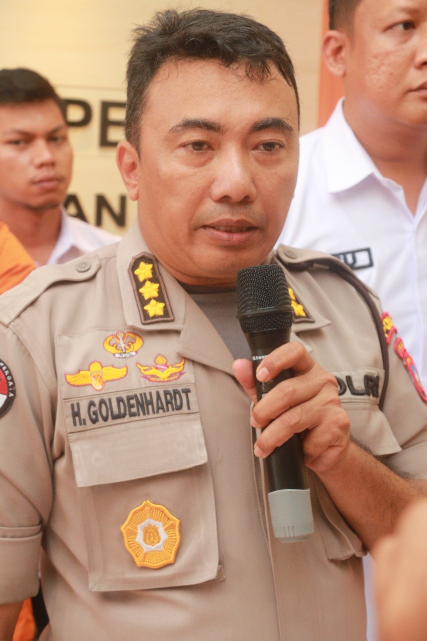 Personel Polda Kepri Tes Swab