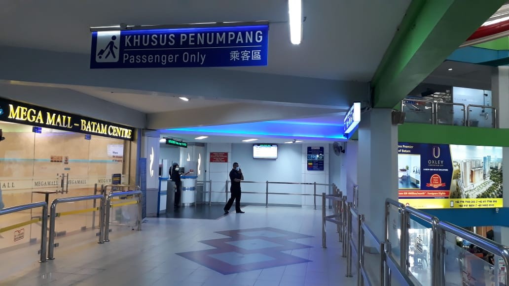 Singapura dan Malaysia Lockdown, Pelabuhan Batam Center Sepi