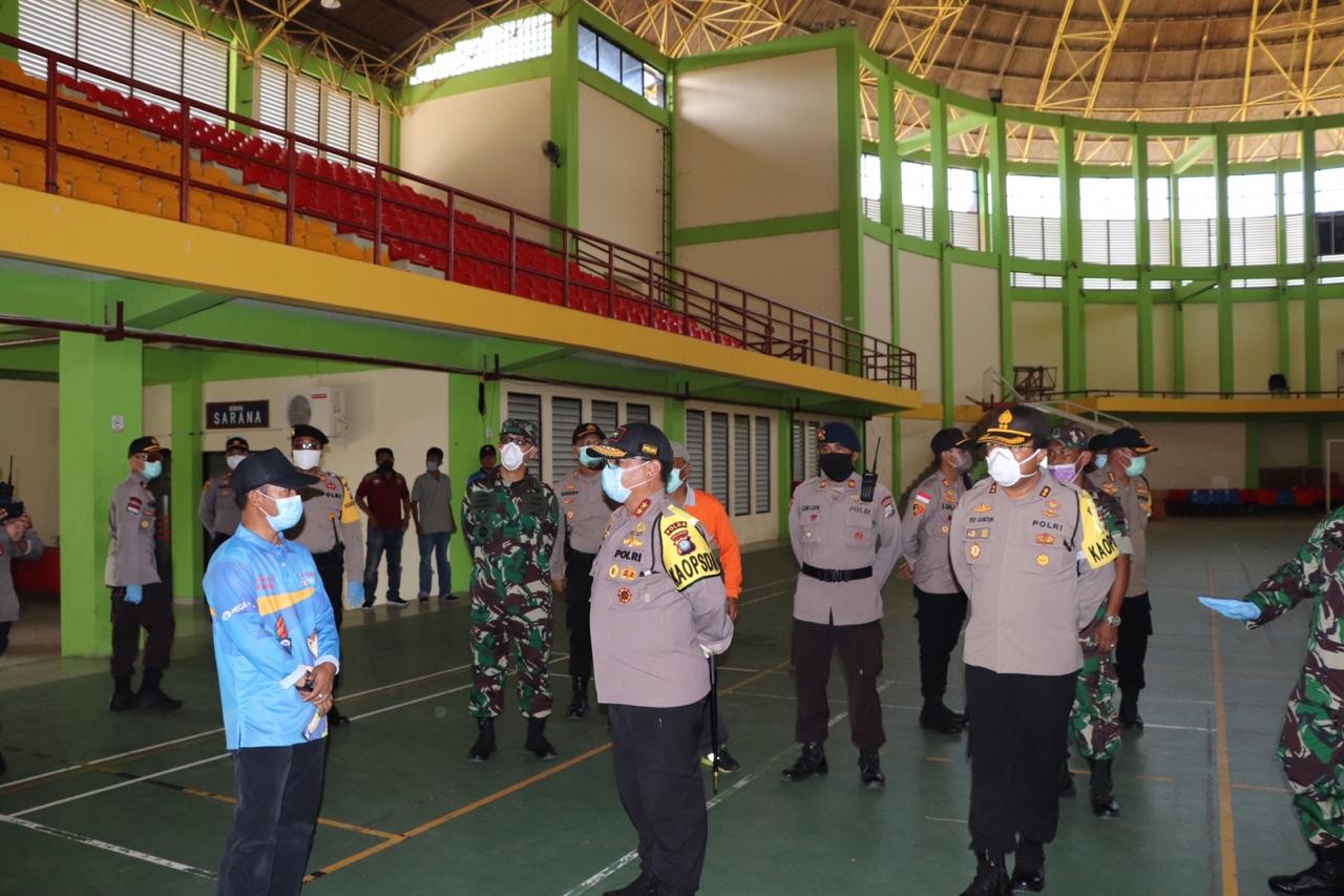 Kapolda Kepri Kunjungi Karimun Pantau Kesiapan Gugus Tugas Percepatan Penanganan COVID-19