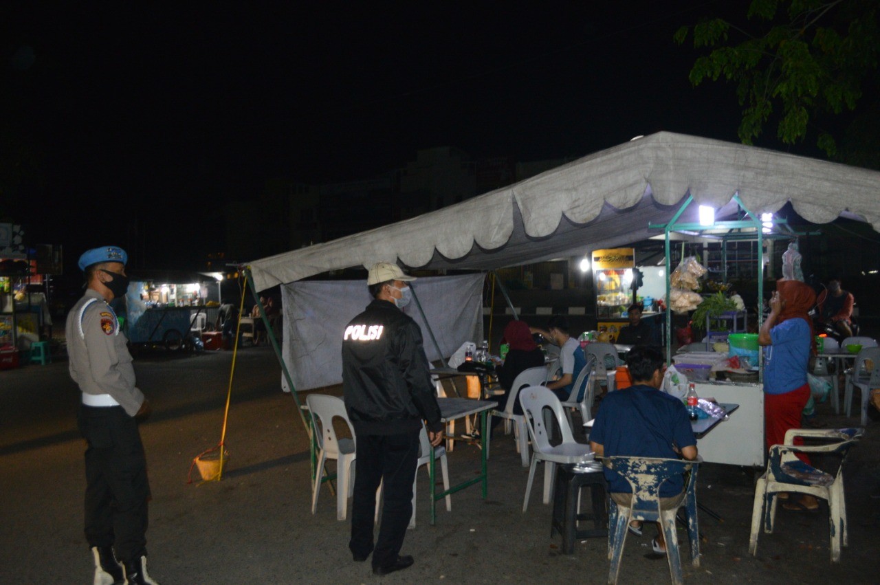 Satgas Operasi Aman Nusa II Polda Kepri, Sisir Tempat Keramaian