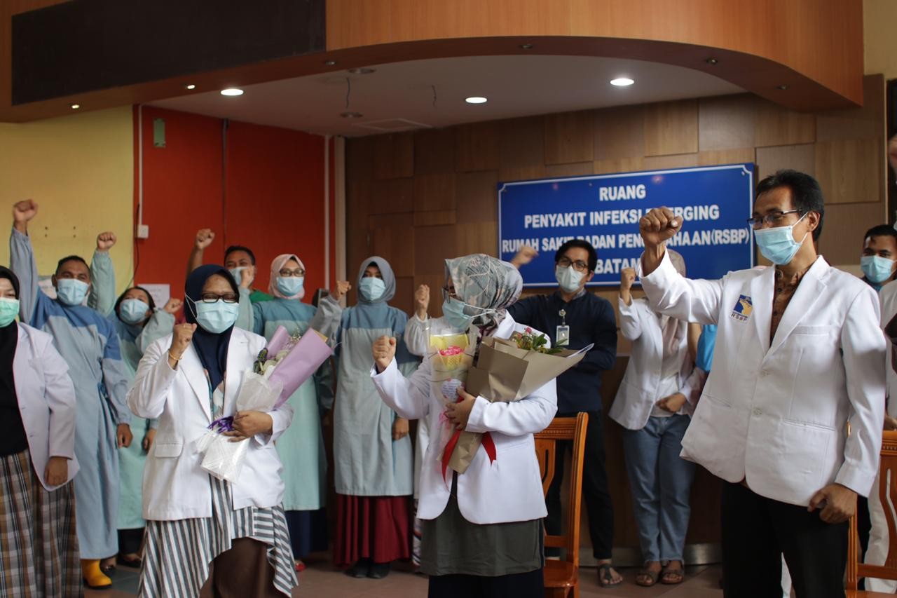 Dua Pasien Covid-19 Sembuh dan Sudah Bisa Pulang ke Rumah