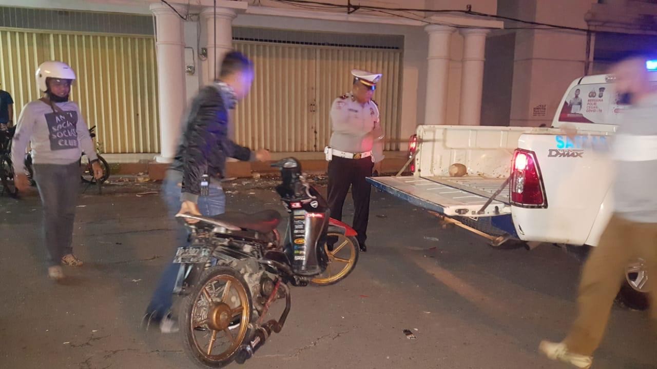 Tim Zebra 20 Amankan 66 Unit Sepeda Motor yang Ikut Balap Liar