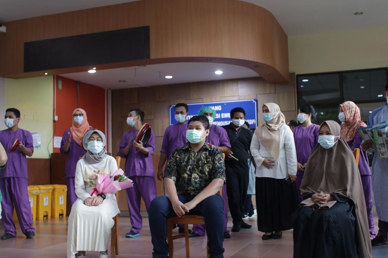RSBP Batam Pulangkan Tiga Pasien Covid-19 yang Sudah Sembuh