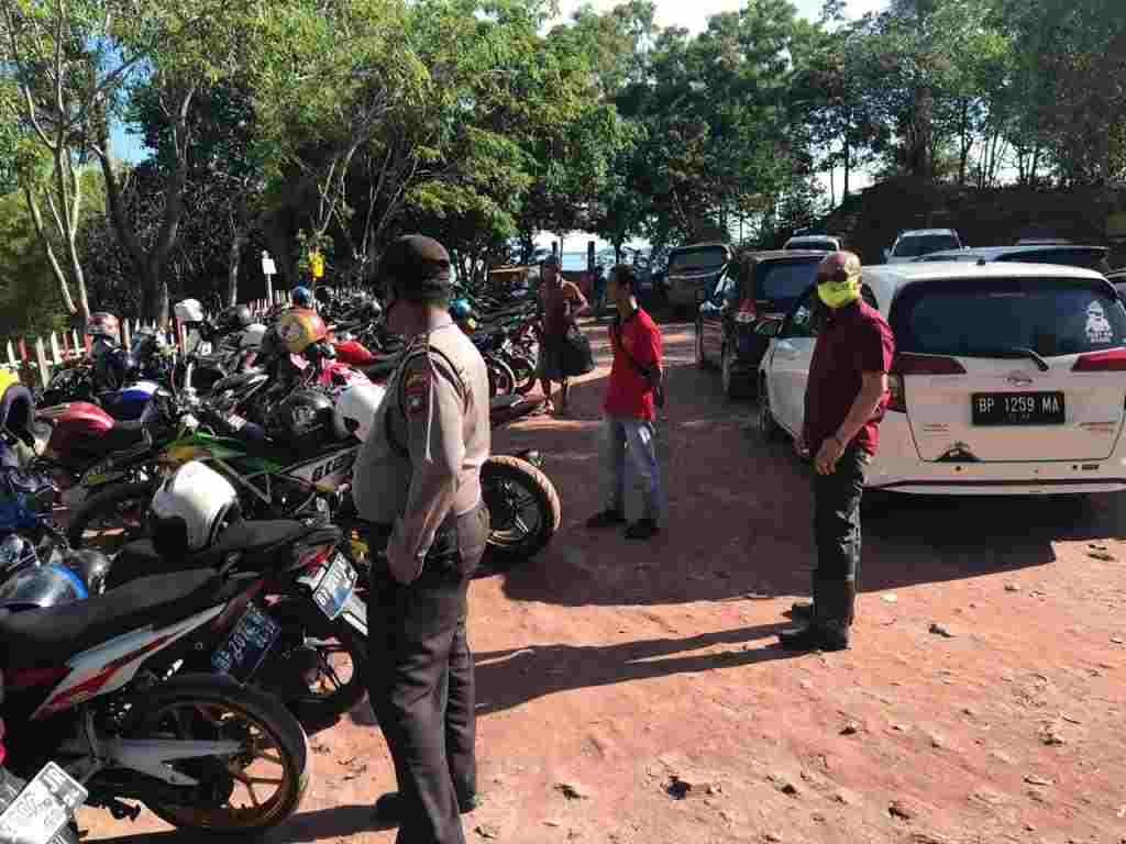 Polsek Galang Ajak Pengelola Pantai dan Wisatawan Patuhi Protokol Kesehatan