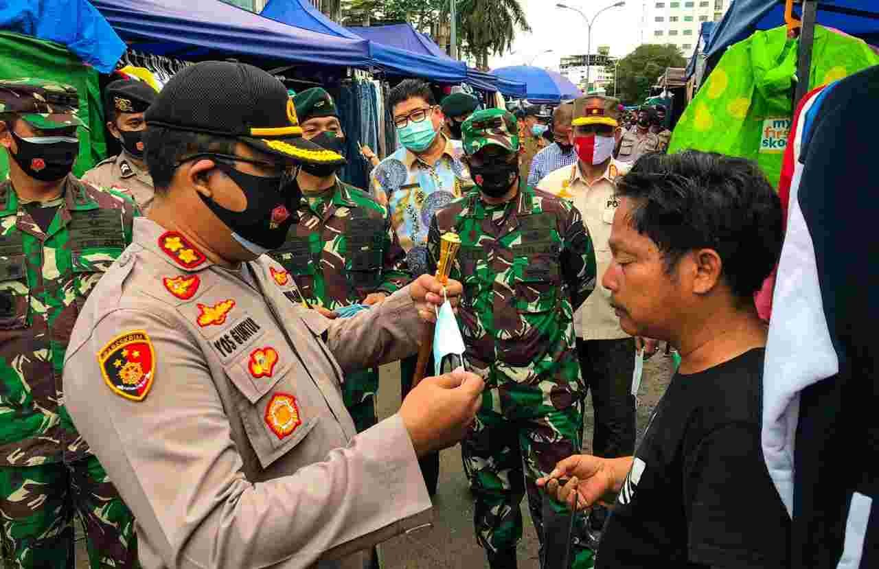 Forkopimda Turun Kelapangan Imbau Warga Ikuti Protokol Kesehatan