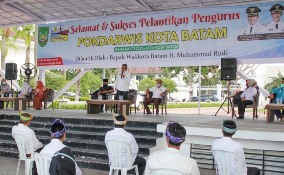 43 Pokdarwis Kota Batam, Dilantik Jefridin