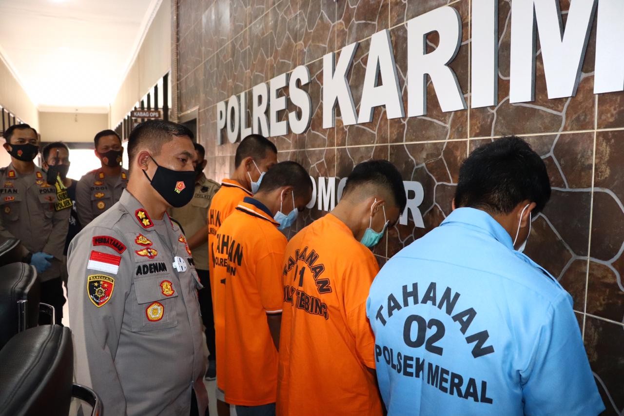 Polres Karimun Ungkap Kasus Curat Puluhan Juta