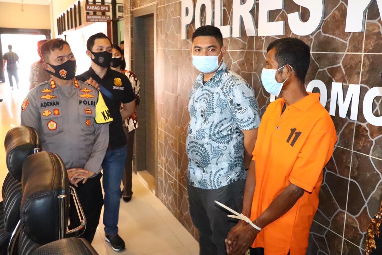 Buron 1,6 Tahun, Pelaku Pelecehan Anak Dibawah Umur Ditangkap Polres Karimun di Rokan Hulu