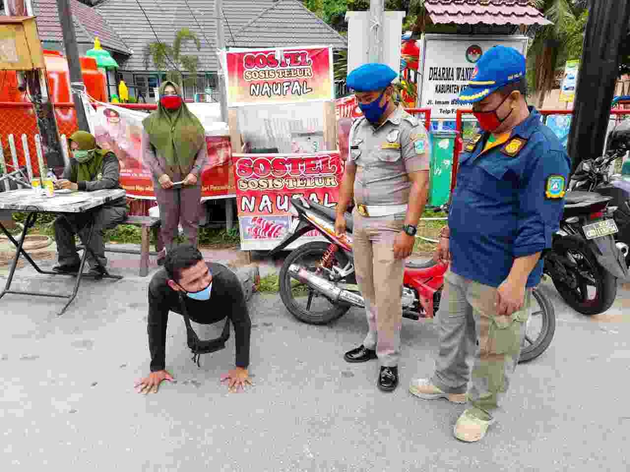 Razia Masker, Pelajar SMPN Dihukum Tak Hafal Pancasila