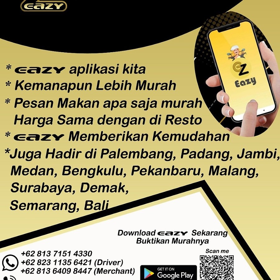 Baru Tiga Bulan, EAZY Transportasi Online Lokal Batam Sudah Hadir di 20 Kota Indonesia