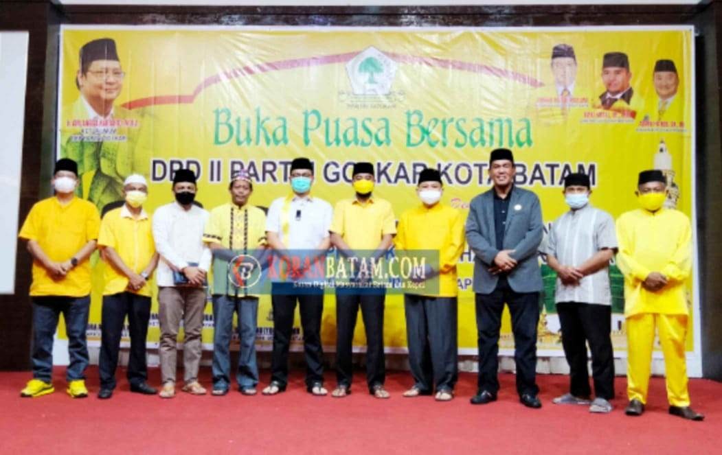 DPD Golkar Batam Buka Puasa Bersama Sekaligus Mempererat Silaturahmi Sesama Kader
