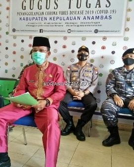 Covid-19 Semakin Menyebar di Anambas, 37 Terkonfirmasi Positif dan 19 Selesai Karantina