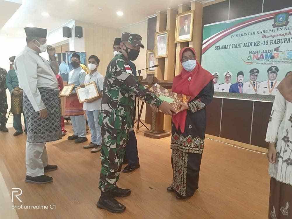 Hari Jadi ke-13 Anambas, Ini Sejumlah Rangkaian Kegiatan Danlanal Tarempa