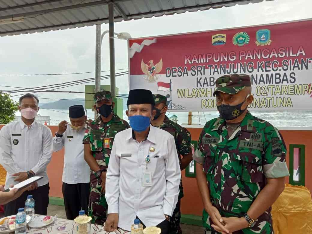 Desa Sri Tanjung Diresmikan Jadi Kampung Pancasila 