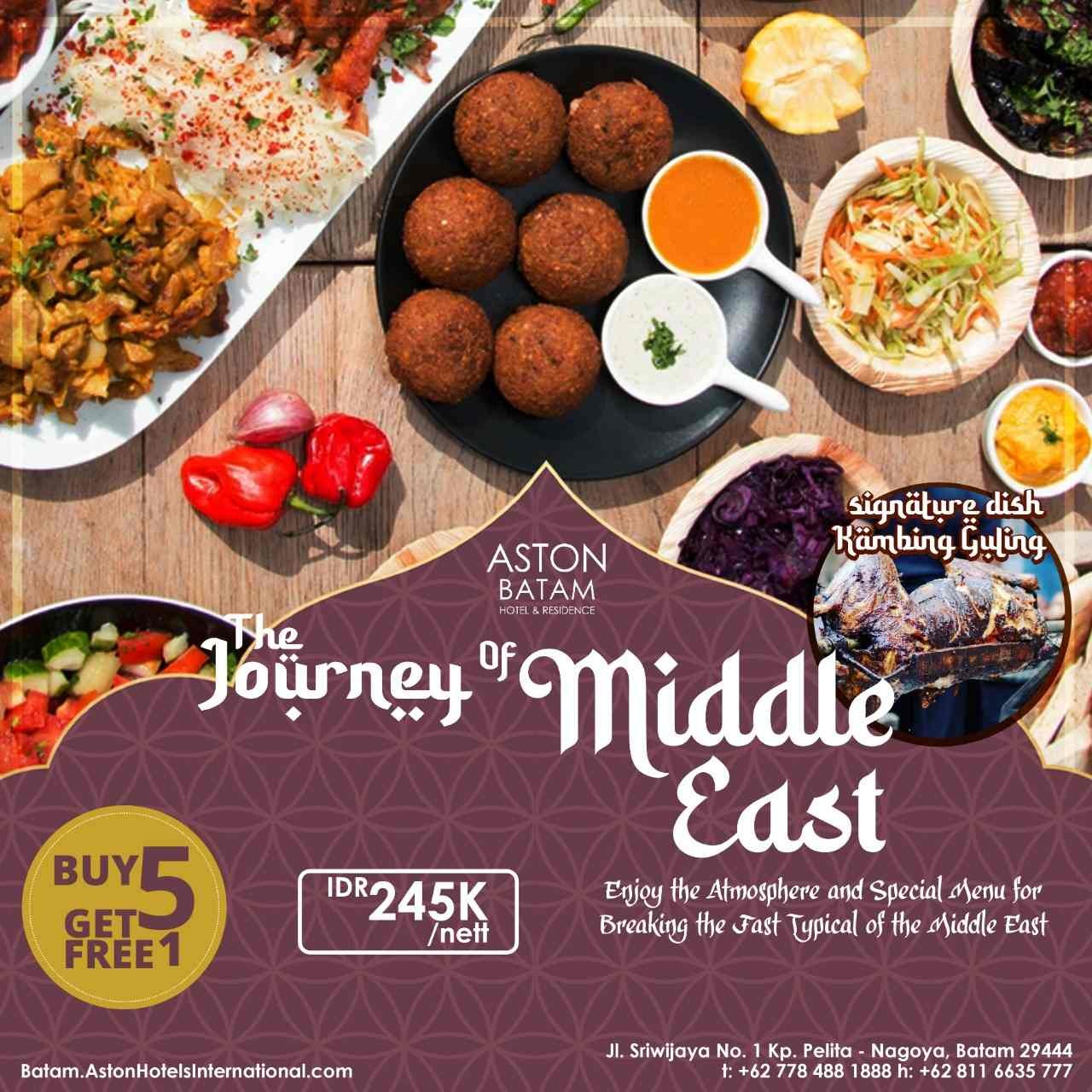 Yuk Datang ke Aston Batam Hotel & Residence, Ada Makanan Timur Tengah Lho