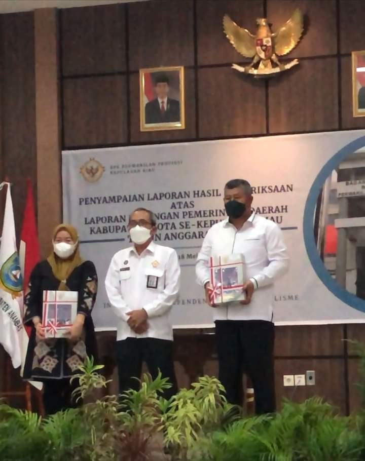 Pemkab Anambas Lima Kali Raih Predikat WTP dari BPK secara Berturut-turut