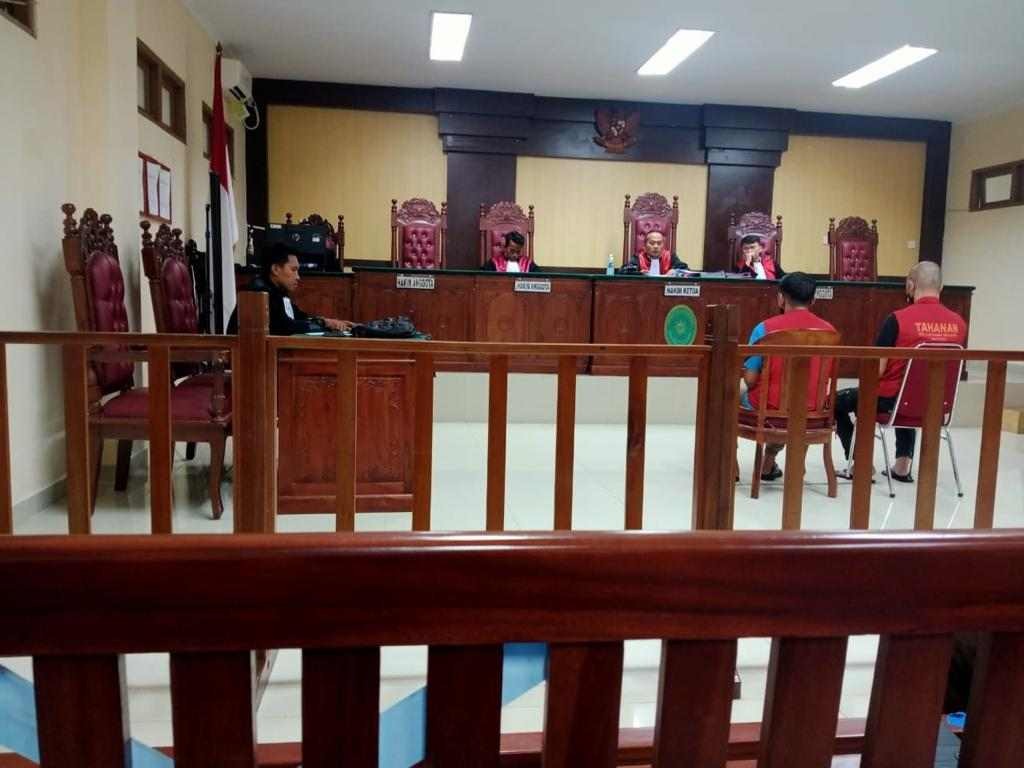 Hakim PN Ranai Vonis Dua Pemilik Sabu 2,1 Kilogram Hukuman Penjara Seumur Hidup