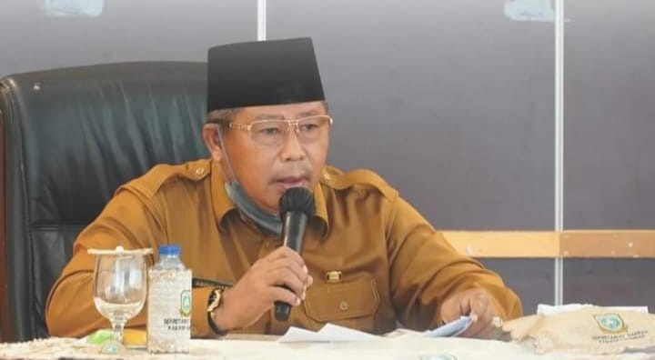 Bupati Anambas Pimpin Rapat Evaluasi Laporan Realisasi Fisik dan Keuangan