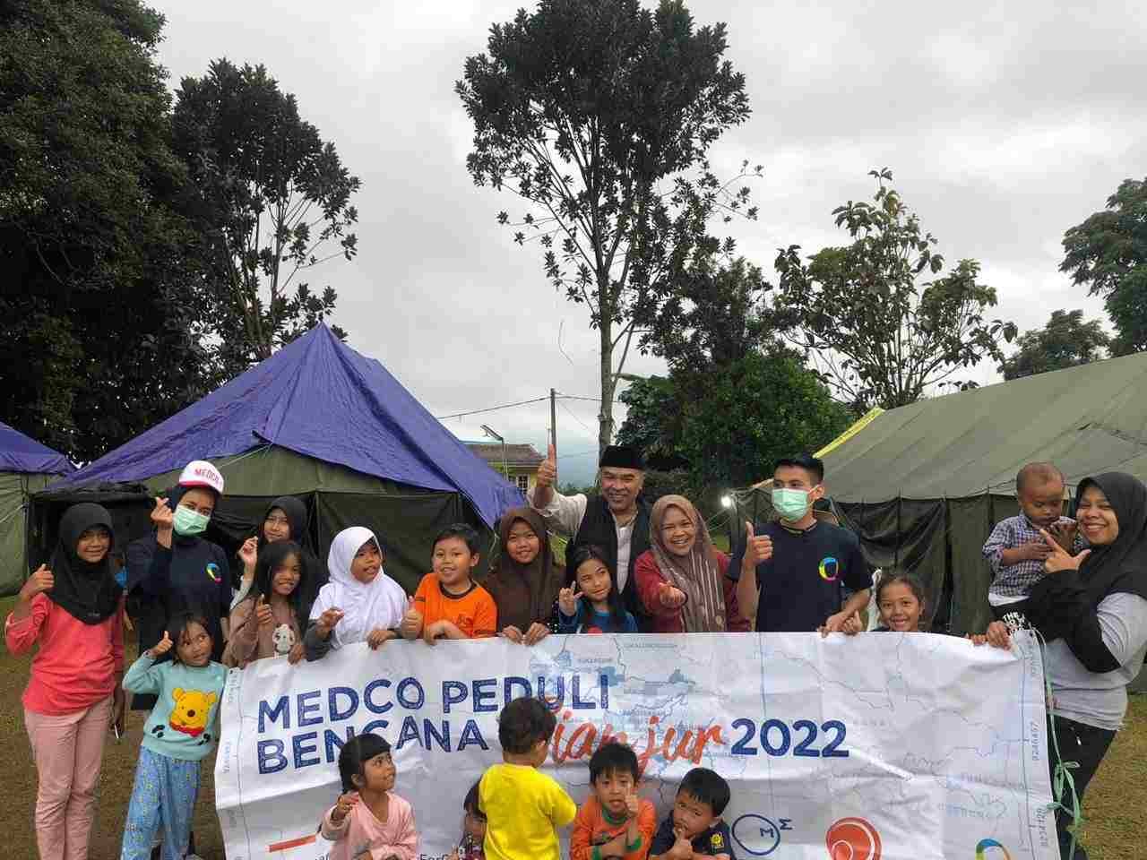 Peduli Gempa Cianjur, Medco Libatkan Relawan Psikososial bagi Anak-anak
