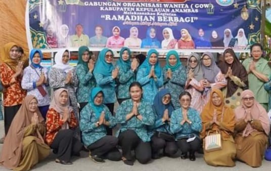 Ini Aksi Gabungan Organisasi Wanita Kabupaten Kepulauan Anambas saat Ramadan