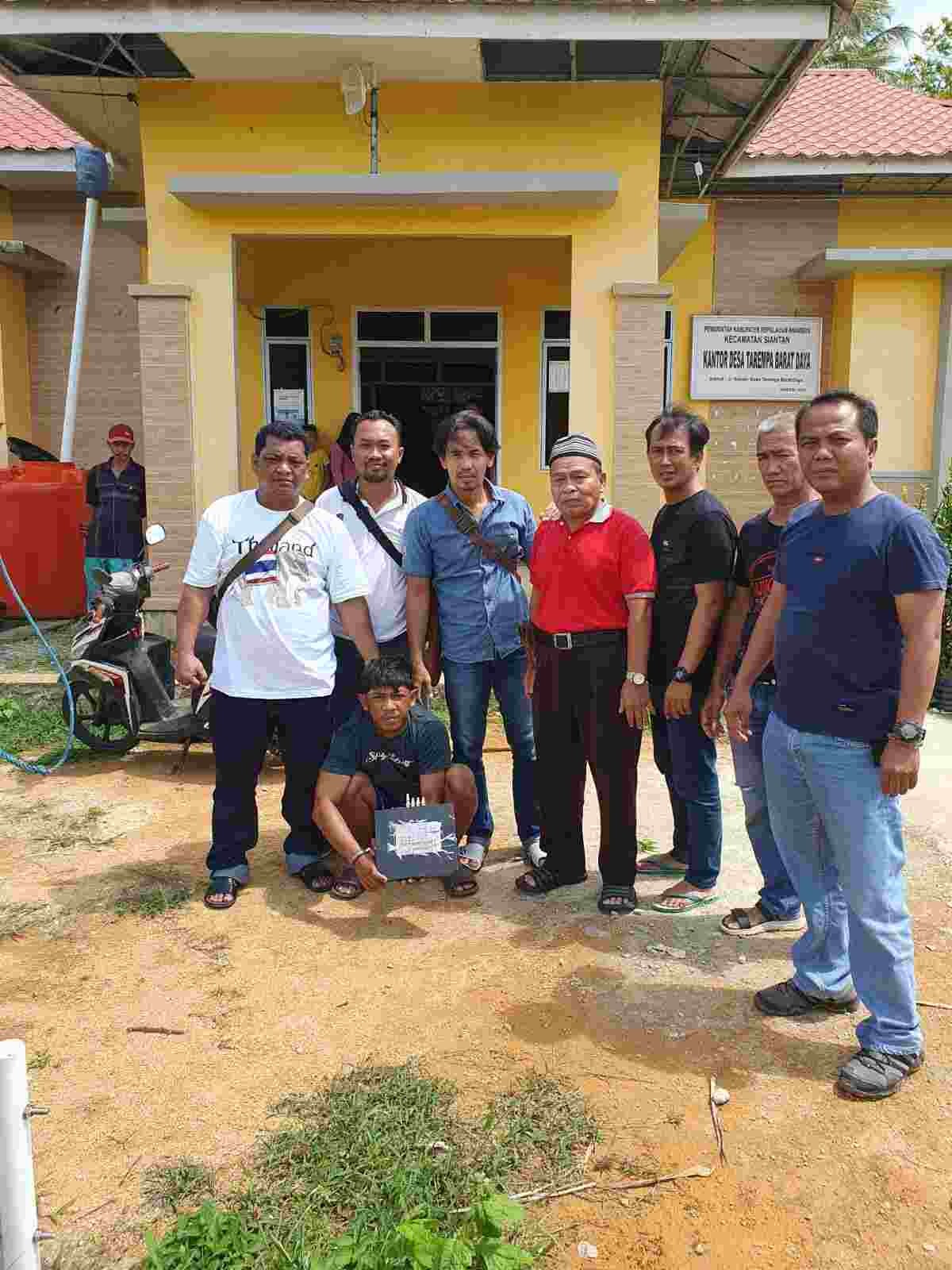 Satreskrim Polresta Anambas Amankan 2 Pelaku Pencurian di Kantor Desa Tarempa Barat Daya