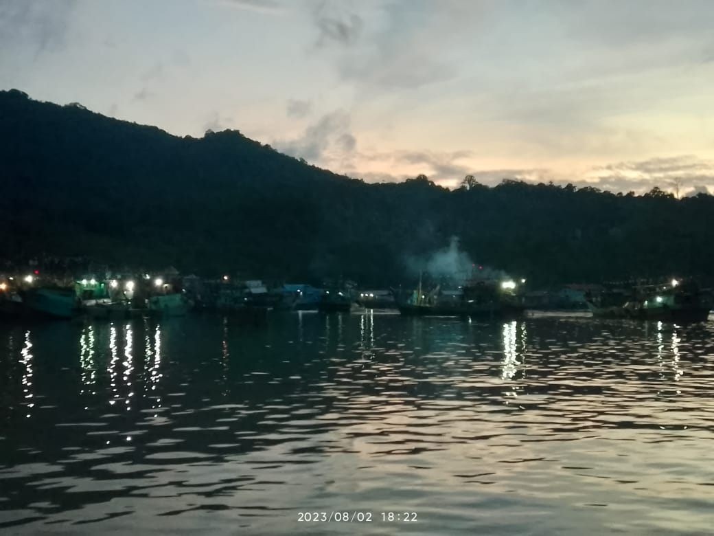 Warga RT 01 Balau Kuning Resah Suara Bising Knalpot Kapal Pukat Mayang