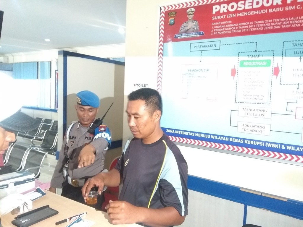 Satu Pengendara Tertangkap Bawa Sabu saat Razia