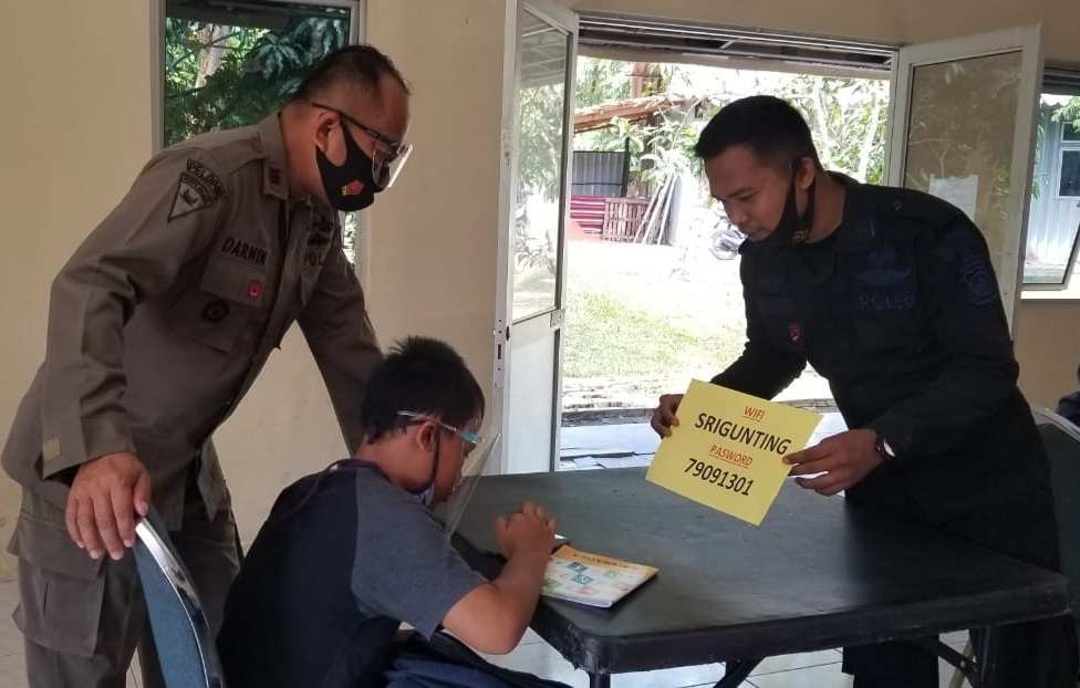 Cerdaskan Anak Bangsa, Sat Brimob Polda Kepri Luncurkan Program BRAIN