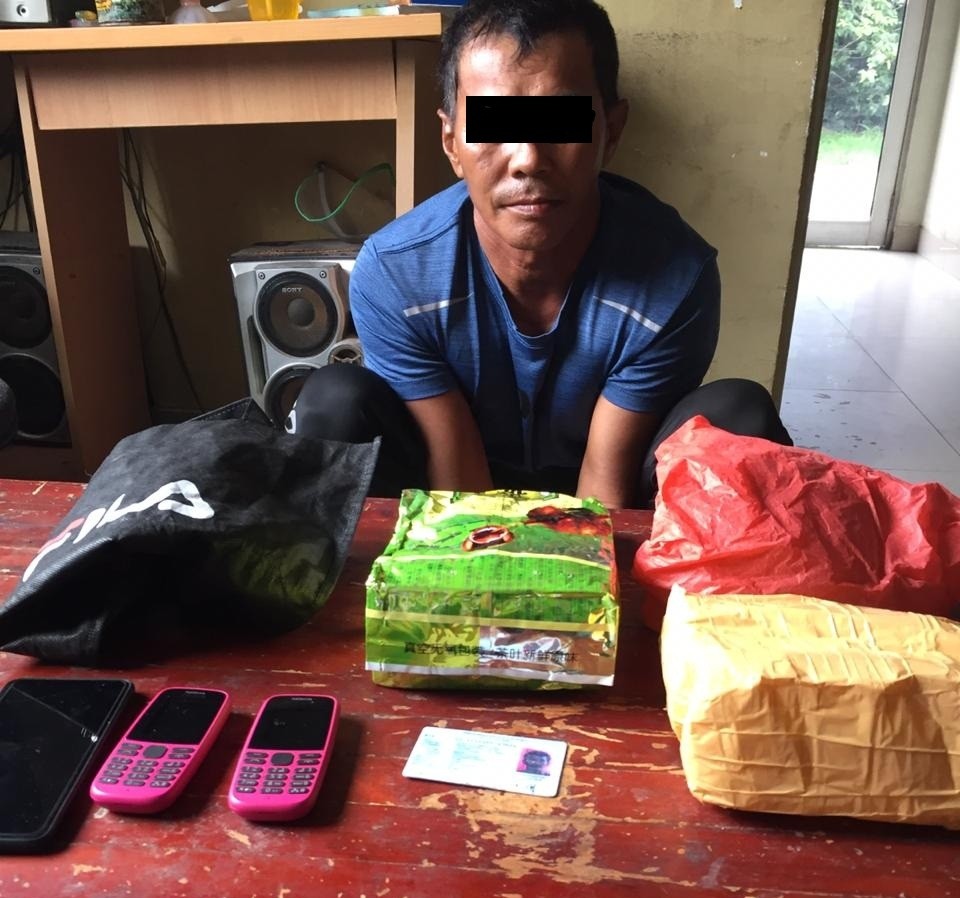 Dit Resnarkoba Polda Kepri Amankan Seorang Pria, Diduga Bawa 1.057 Gram Sabu