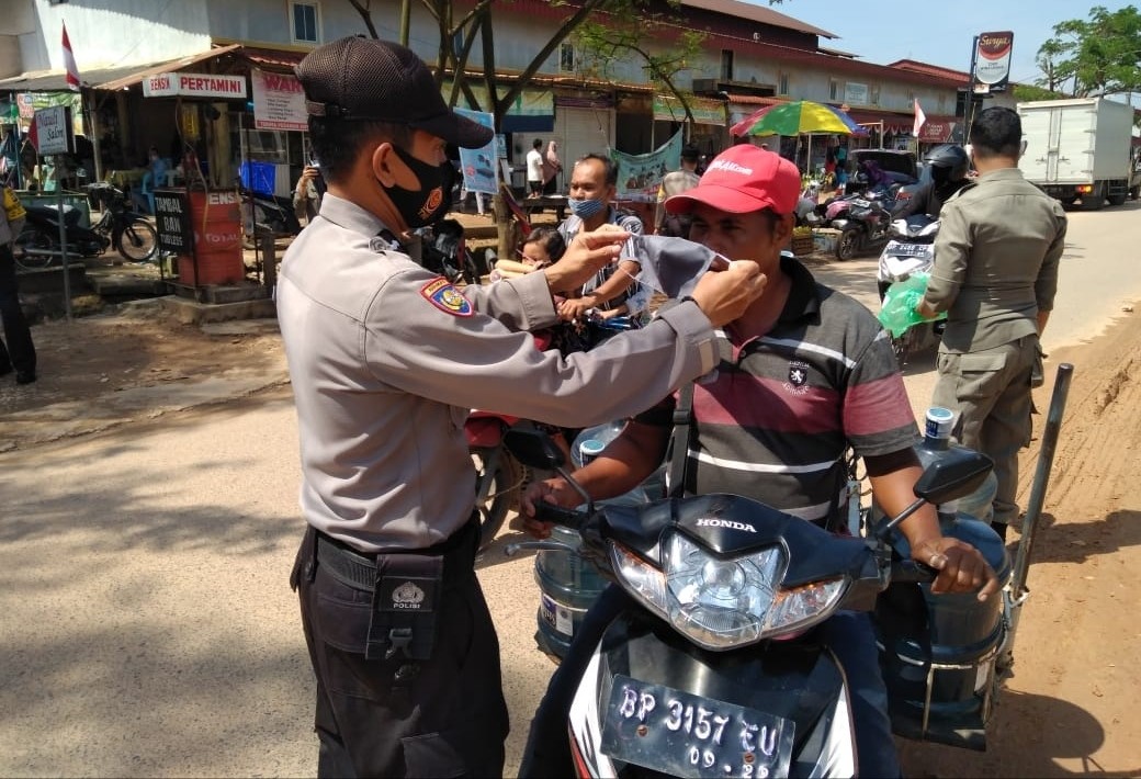 Polsek Batuampar Bersama TIM Lakukan Operasi Yustisi, 5 Pelanggar Terjaring Razia