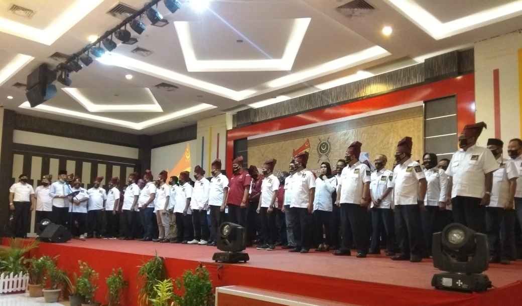 12 Kecamatan Pengurus dan Satgas Perhimpunan Melayu Raya Dikukuhkan