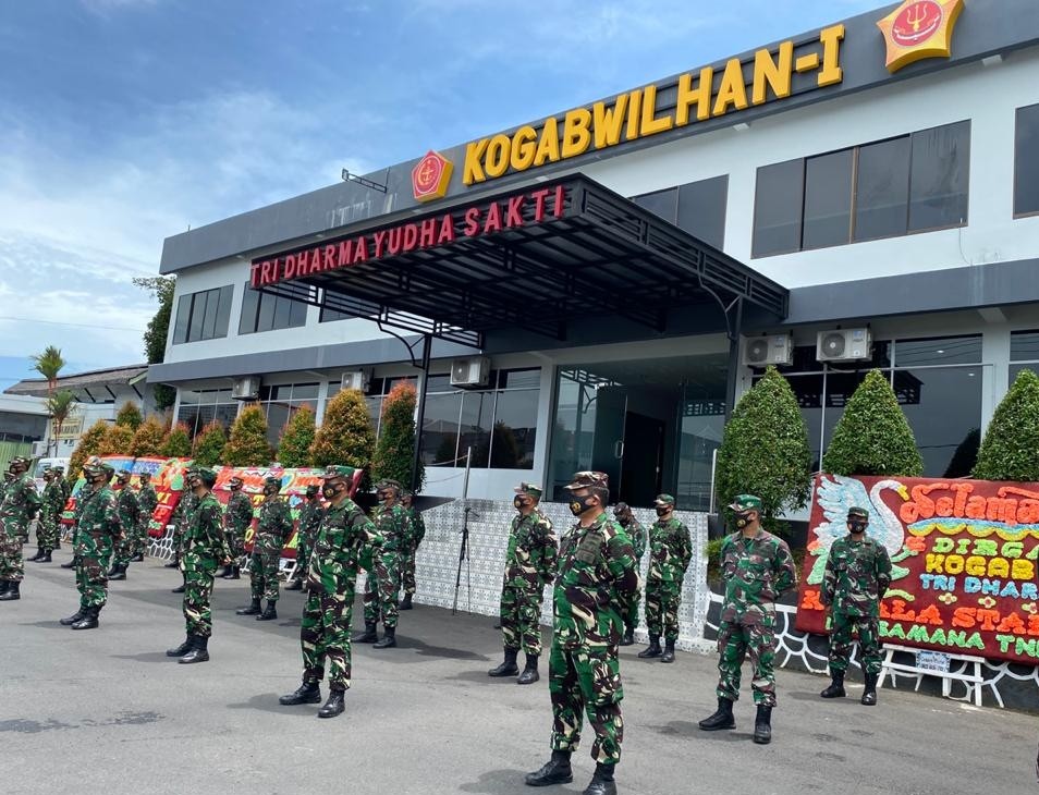 Hari Jadi Kogabwilhan, Pangkogabwilhan I Sampaikan Amanat dari Panglima TNI