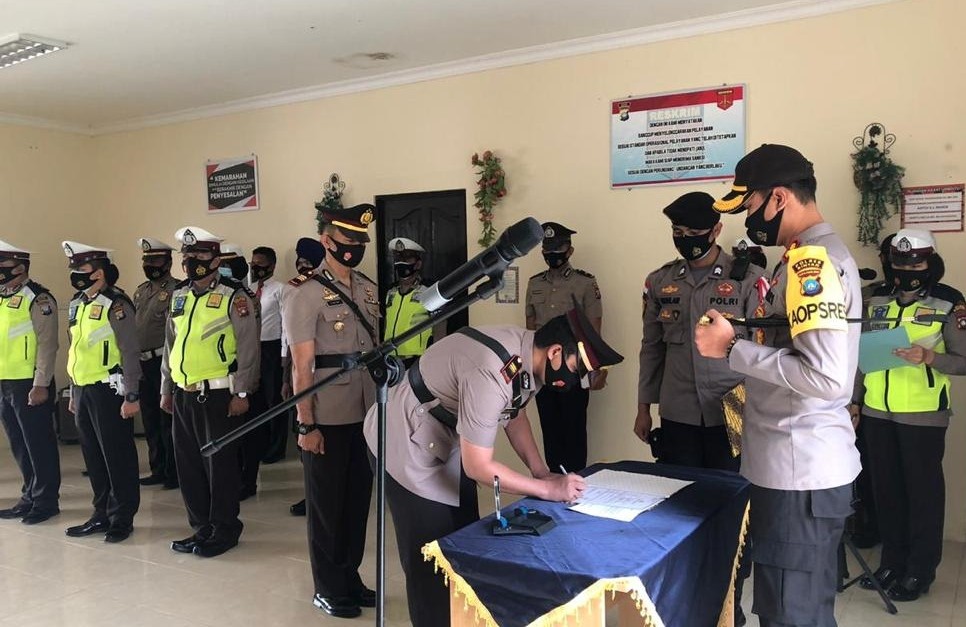 Jabatan Kasat Lantas Polres Bintan Disertijabkan