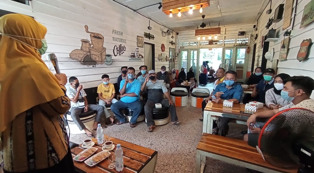 Masih di Tanjungpinang, Suryani Temui Lintas Komunitas Berbagai Profesi
