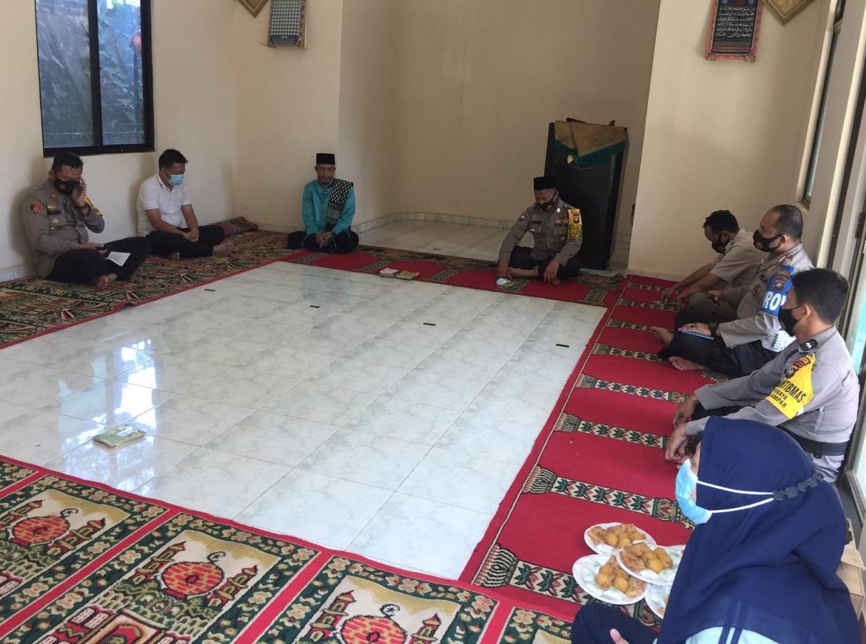 Peringati Maulid Nabi, Polsek Batu Ampar Gelar Pembinaan Rohani dan Mental Personil