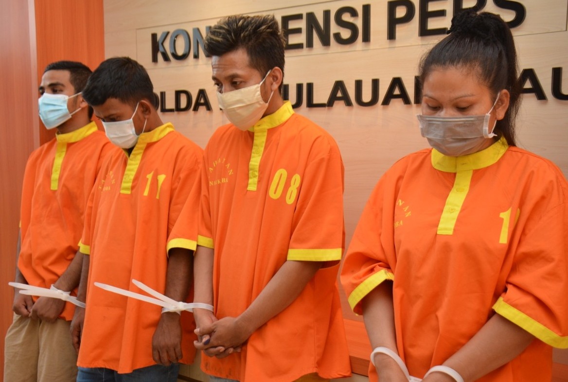 Bea Cukai dan Polda Kepri Ungkap Jasa Pengiriman Ada Sabu 2,1 Kg