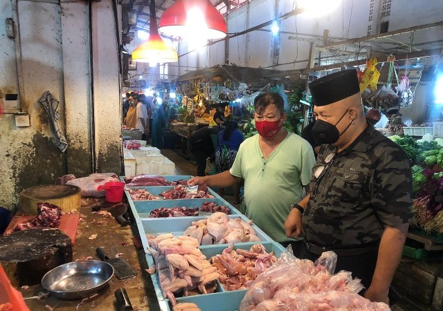 Pjs Walikota Batam Tinjau Sejumlah Pasar di Batam