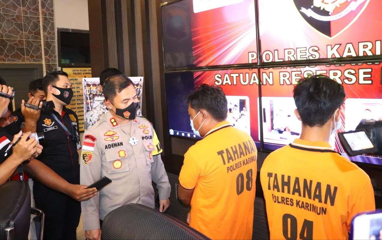 Polres Karimun Ungkap Kasus Pencurian di SMAN 5 dan Curanmor, Amankan 2 Tersangka