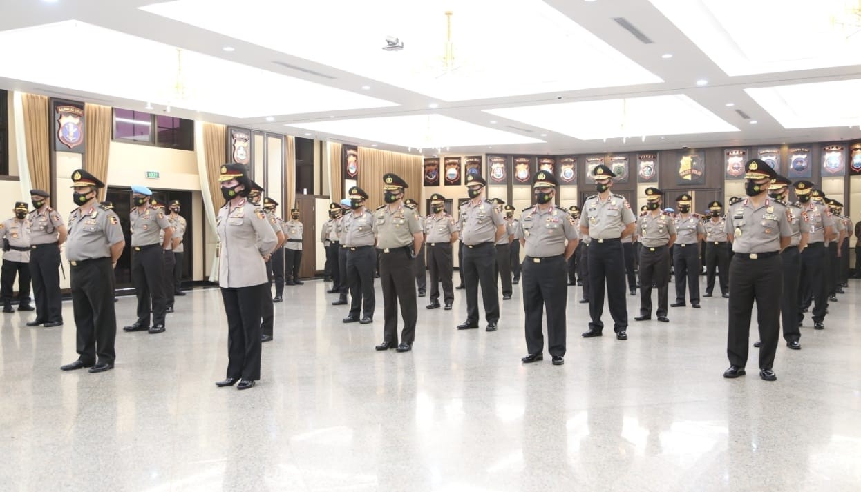 Kapolri Pimpin Acara Korps Kenaikan Pangkat 46 Pati