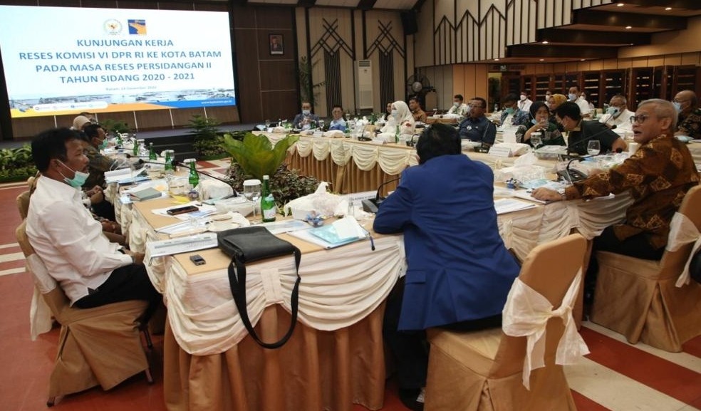 Pantau Perkembangan Ekonomi Batam, Komisi VI DPR RI Sambangi BP Batam