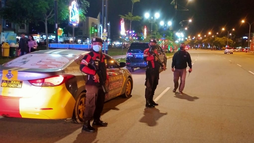 Sat Sabhara dan Sat Lantas Polresta Barelang Patroli Bersama, Antisipasi Kejahatan dan Balap Liar di Kota Batam