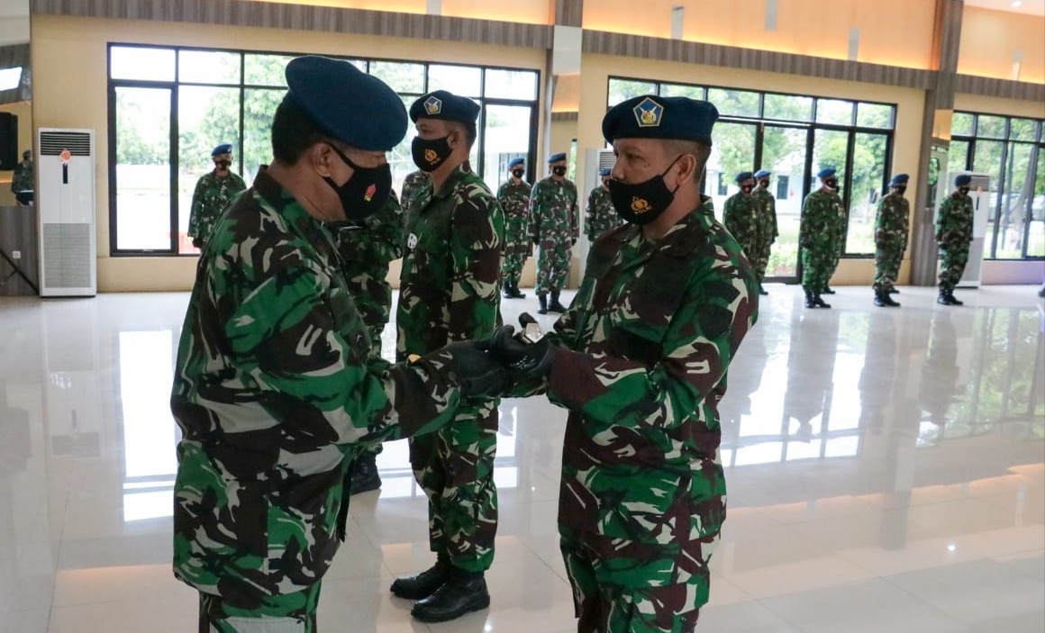 Komandan Lanud Hang Nadim Batam Diserahterimakan