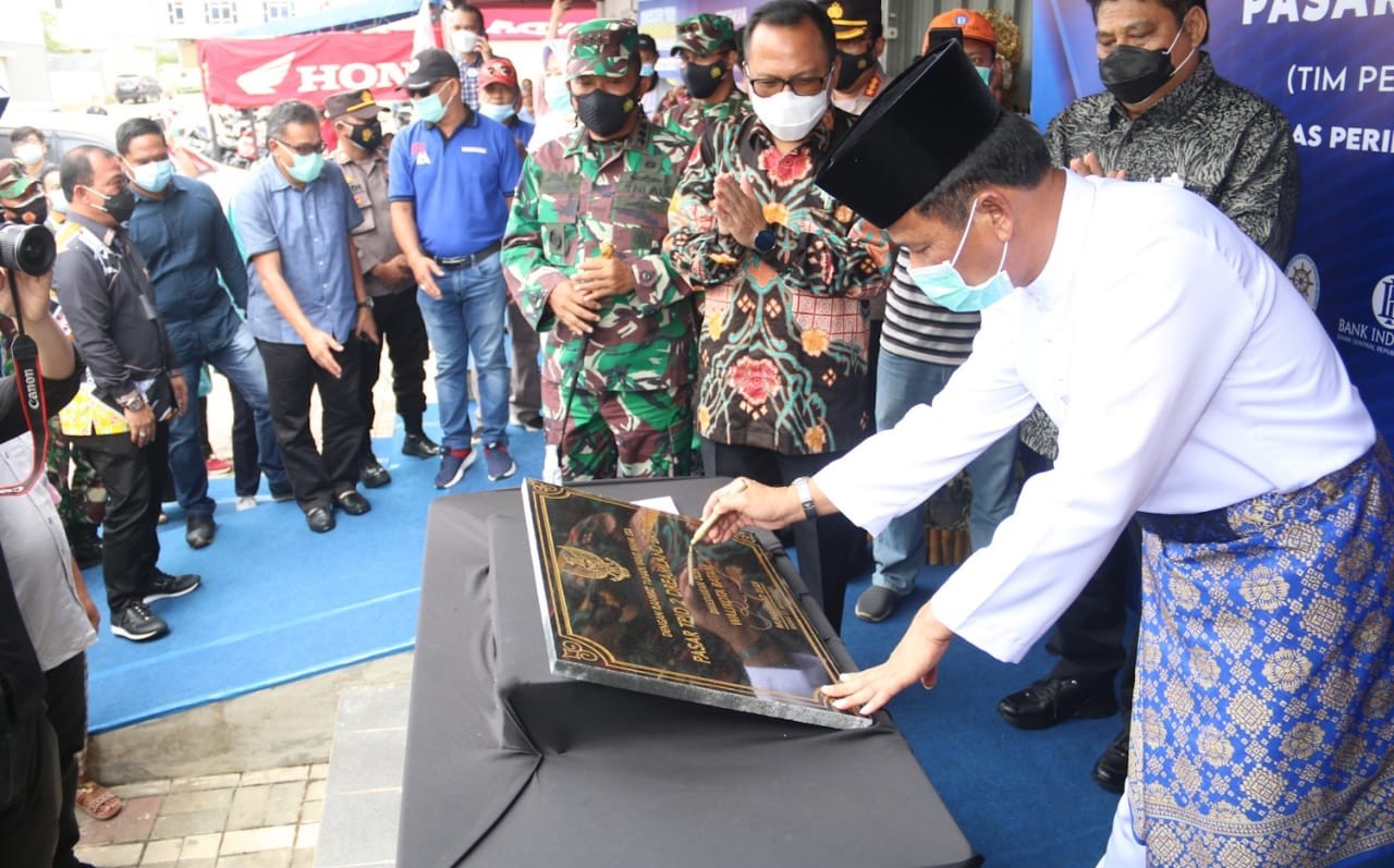 Walikota Batam Resmikan Pasar TPID Sekupang, Kemenpan RB RI: Terobosan Kreatif