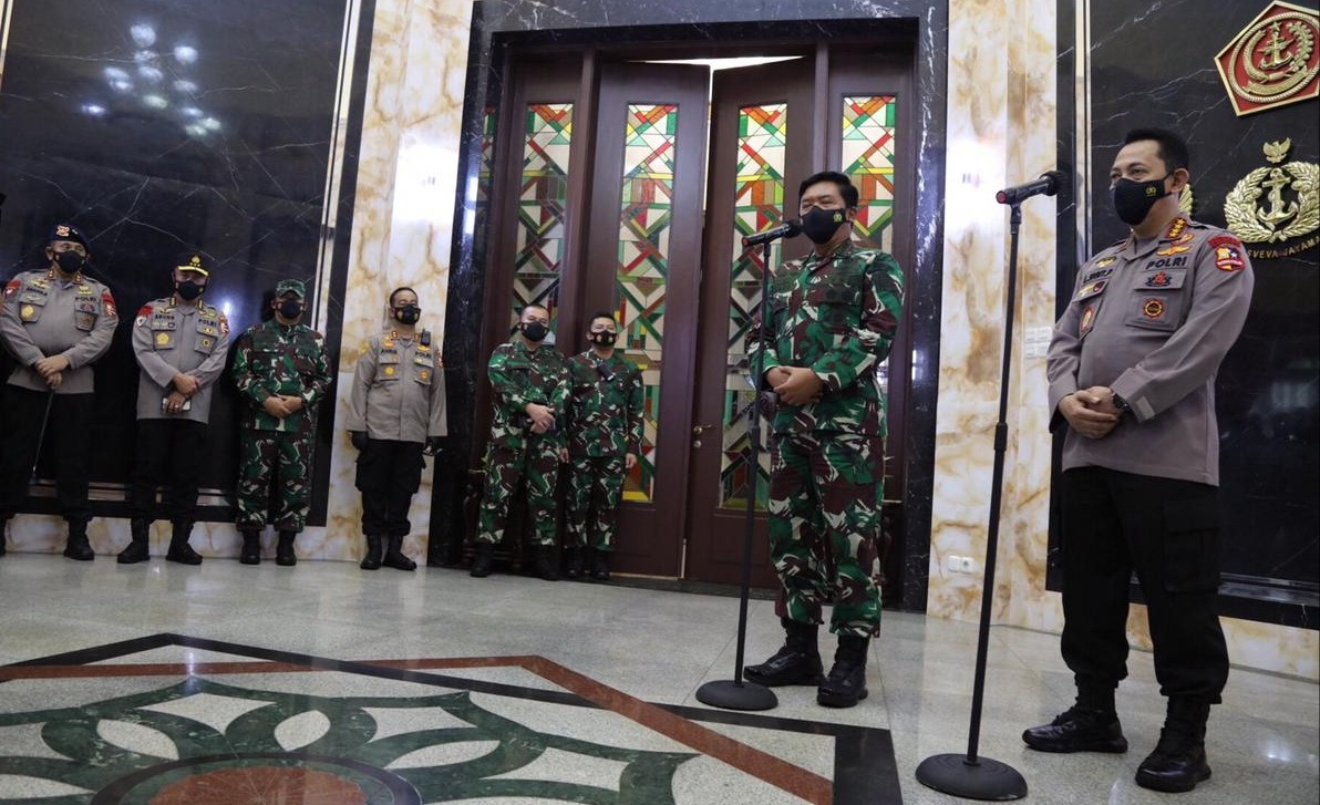 Kapolri Silaturahmi dengan Panglima TNI, Jaga dan Tingkatkan Sinergitas serta Soliditas