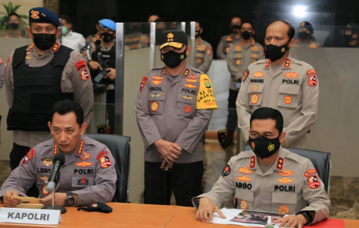Wanita Peneror Mabes Polri Miliki Ideologi ISIS