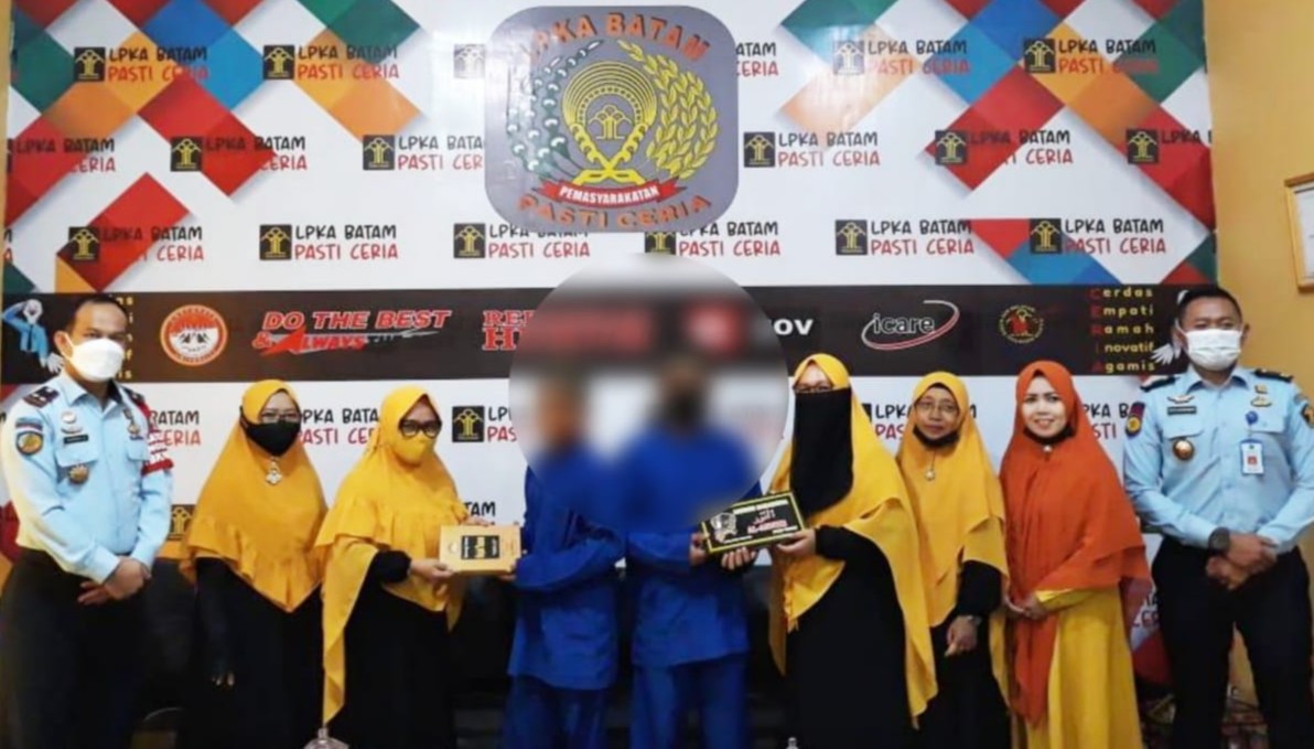 Berikan Bantuan kepada Andikpas, Kepala LPKA Batam Sambut Baik Silaturahmi Majelis Taklim Kita-Kita Sagulung